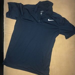 Boys Size Small Dri-Fit Shirt in Navy Blue
